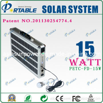Portable Solar Power System Emergency Charger (PETC-FD-15)